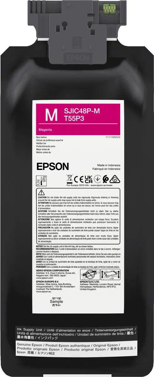 Epson SJIC48P-M Inktcartridge Magenta