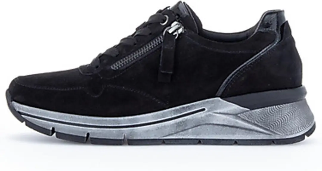 Gabor 96.587 Dames Sneakers - Zwart - Maat 40.5