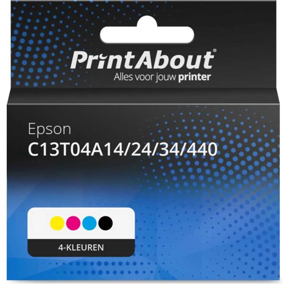 PrintAbout Inktcartridge C13T04A14/24/34/440 4-kleuren
