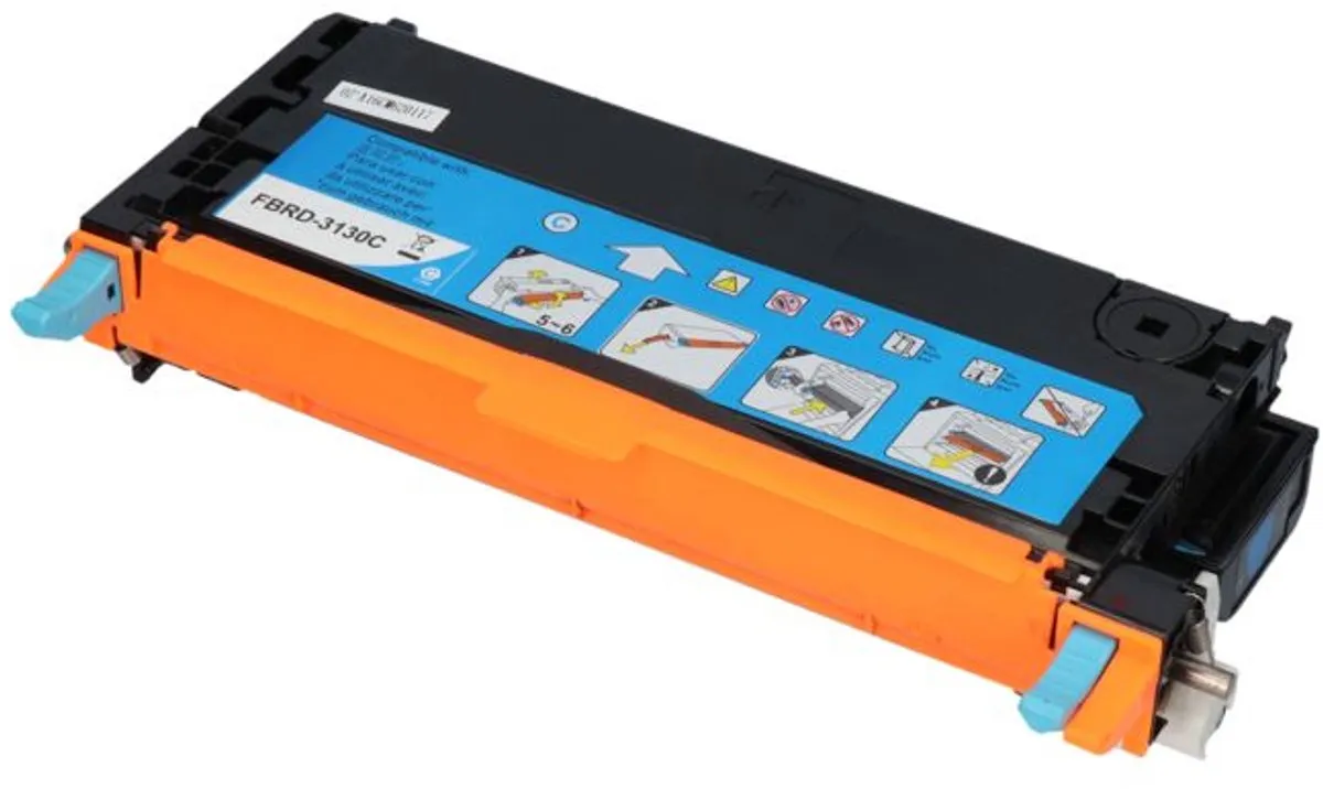 PrintAbout 593-10290-PA Toner Cyaan - 9.500 pagina's