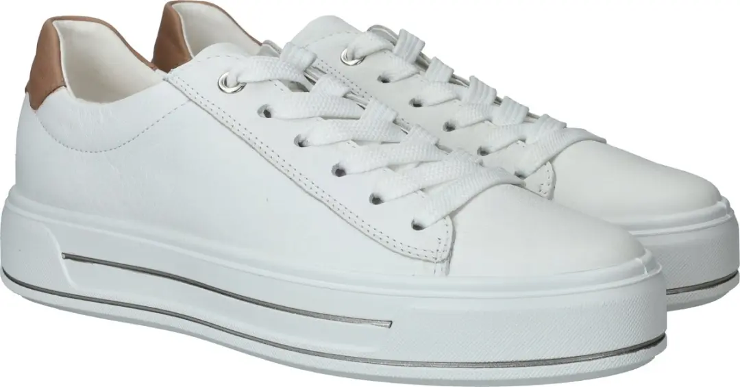Ara Canberra 3.0 Lage Sneakers Wit/Beige - 37.5 - afbeelding 4 van 6