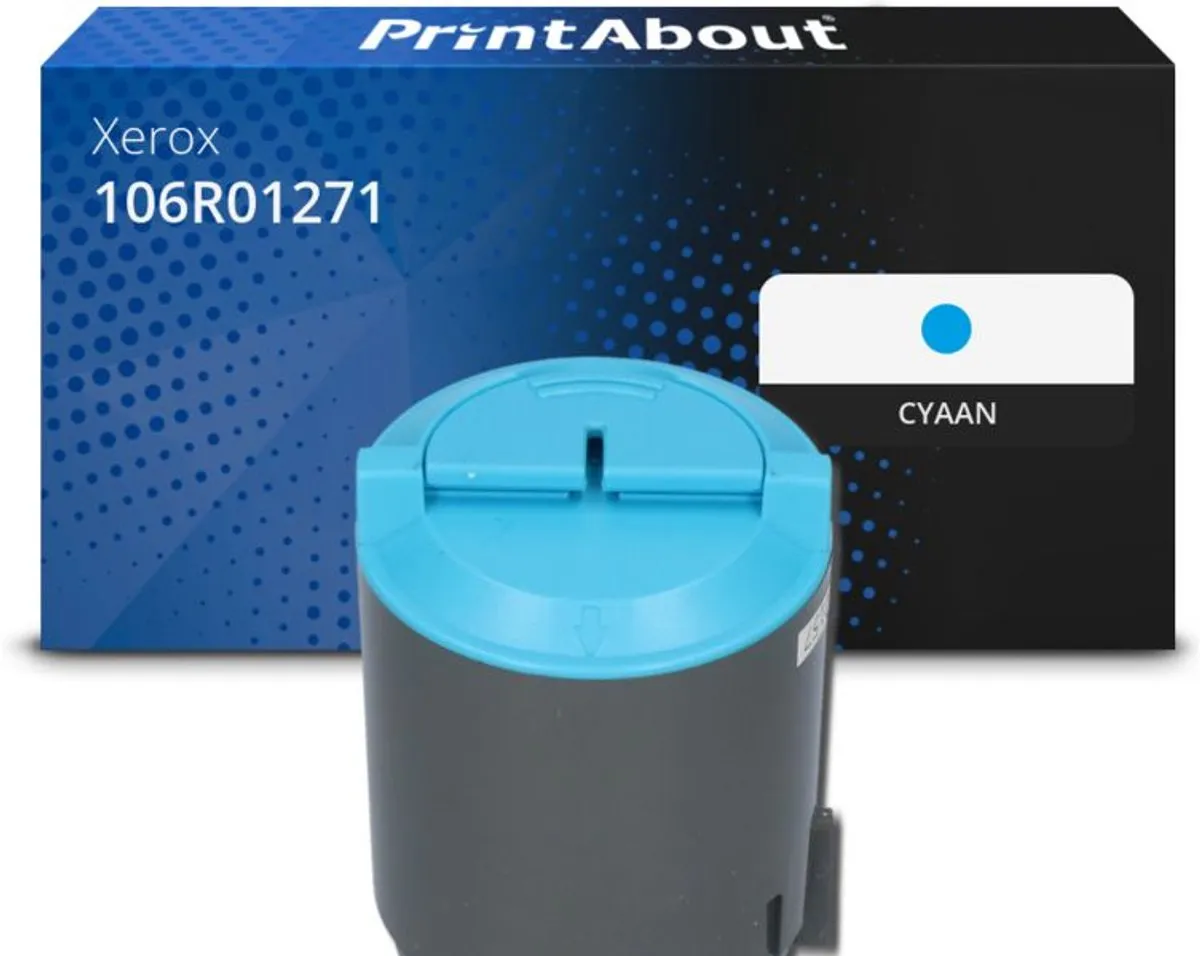 PrintAbout Xerox 106R01271 Toner Cyaan