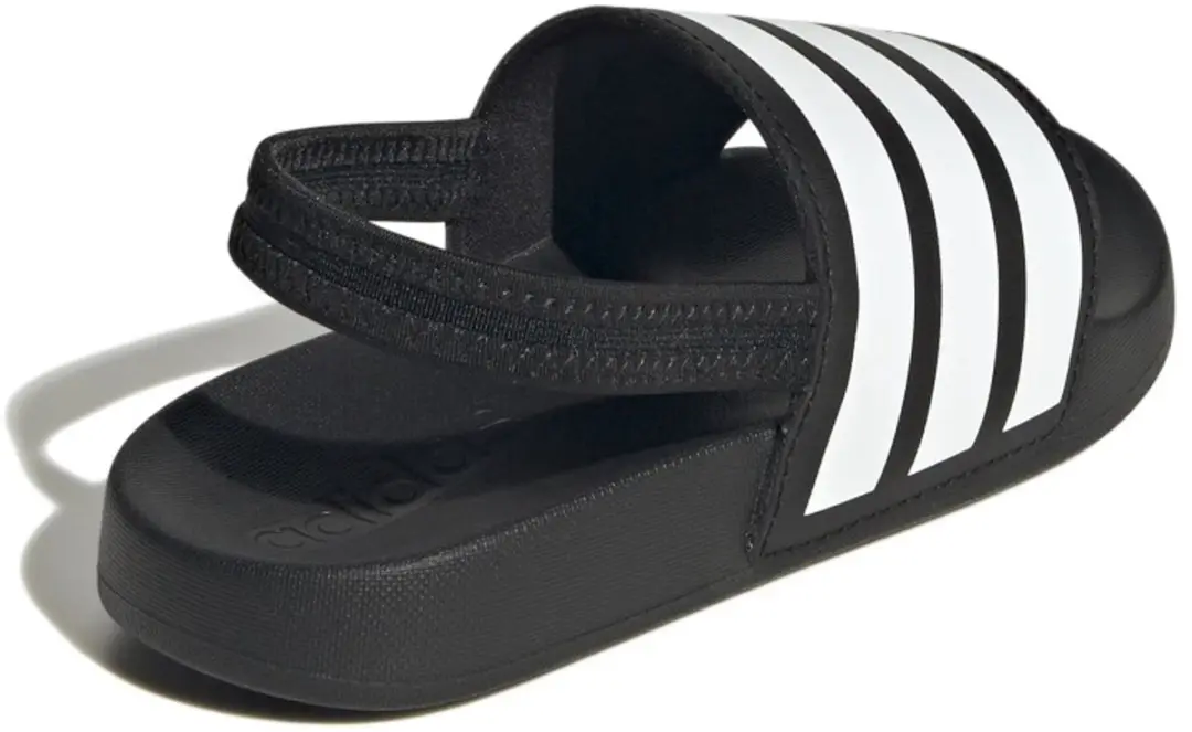 adidas Adilette Estrap Kinderslippers - Zwart - afbeelding 3 van 6