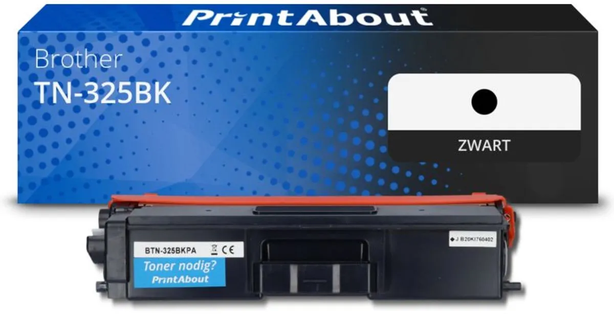 PrintAbout TN-325BK Toner Zwart