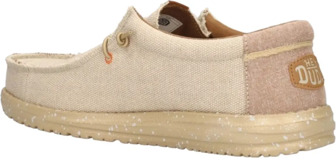 HEYDUDE Wally Coastline Jute Instappers - Beige - Maat 41 - afbeelding 5 van 6