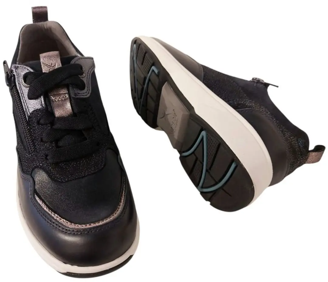 Xsensible Grenoble Stretchwalker Dames Sneakers - Blauw - 36 - afbeelding 6 van 6