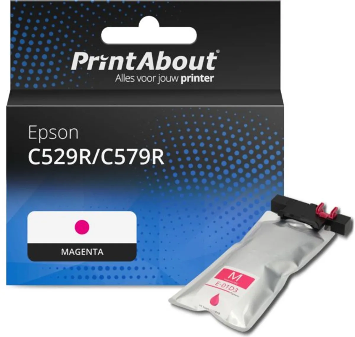 PrintAbout Inktcartridge T01D300 Magenta XL - 20.000 pagina's - Epson