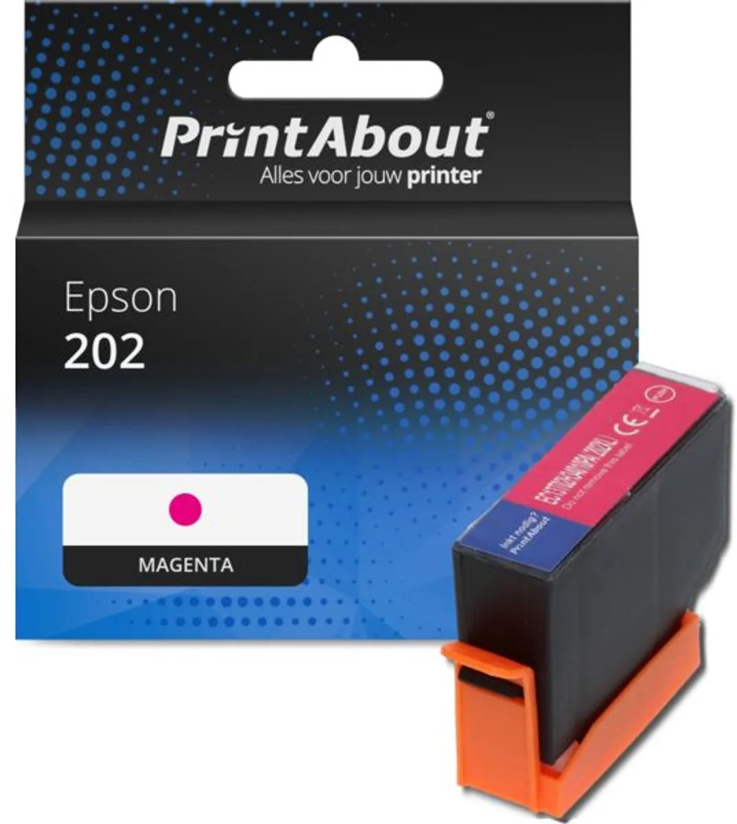 PrintAbout Inktcartridge C13T02F34010 Magenta