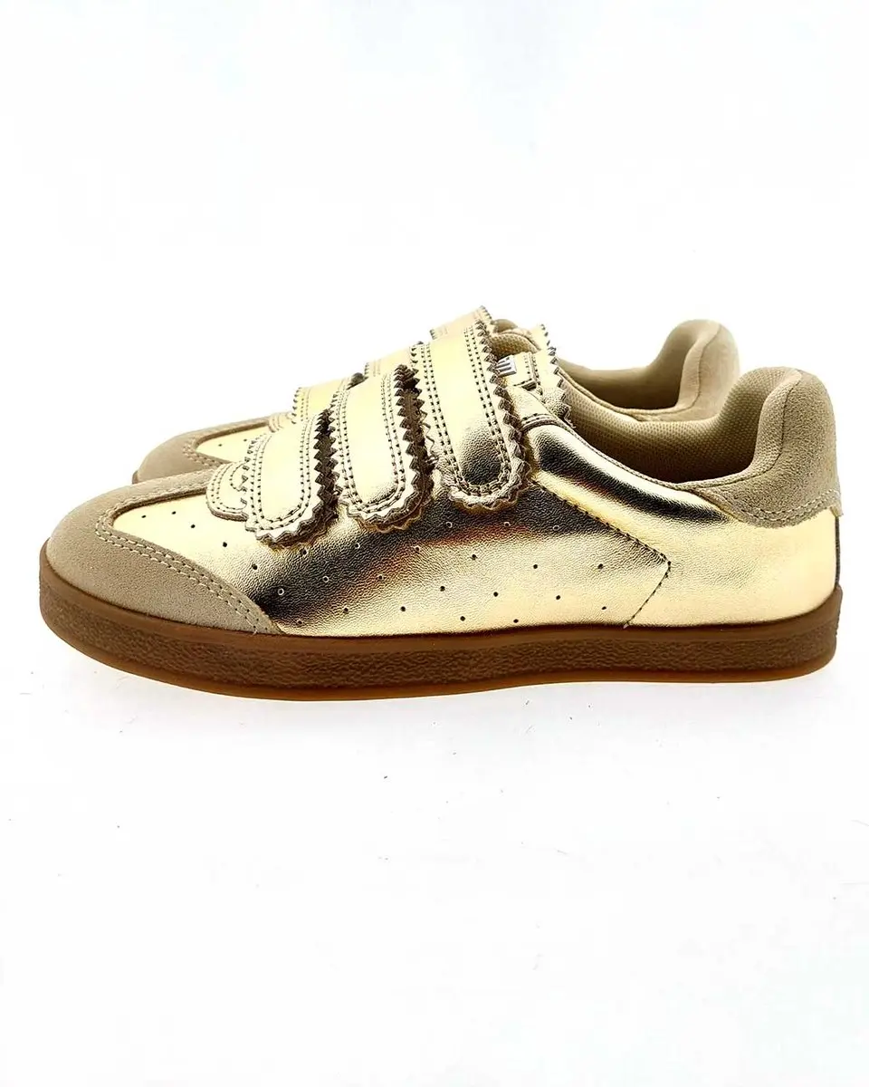 Steve Madden Daybreak Sneakers Goud - Maat 38 - afbeelding 2 van 6
