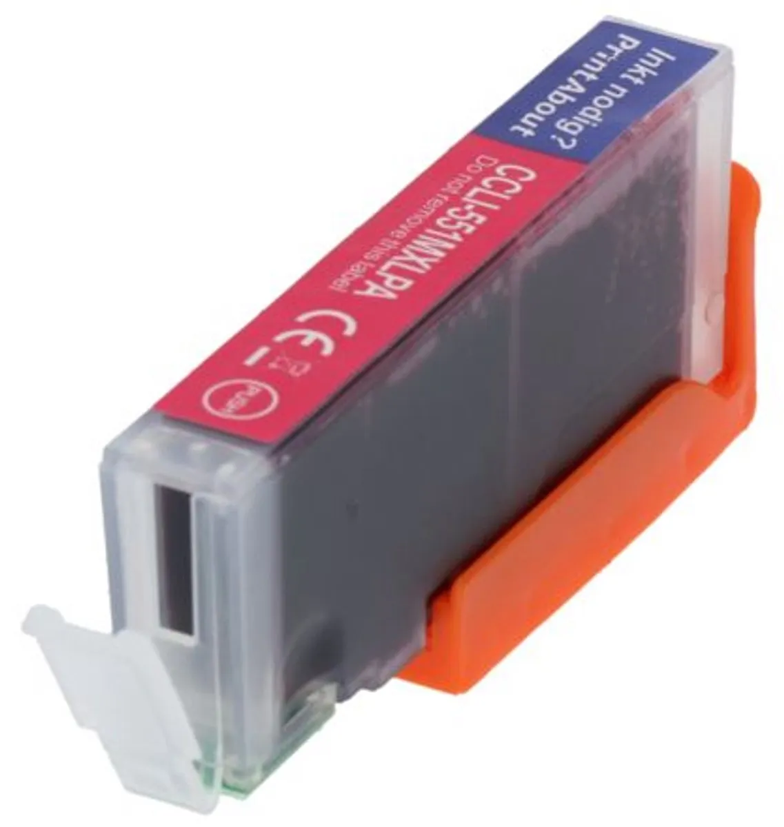 PrintAbout CLI-551M Inktcartridge Magenta - 15ml - o.a. Canon PIXMA