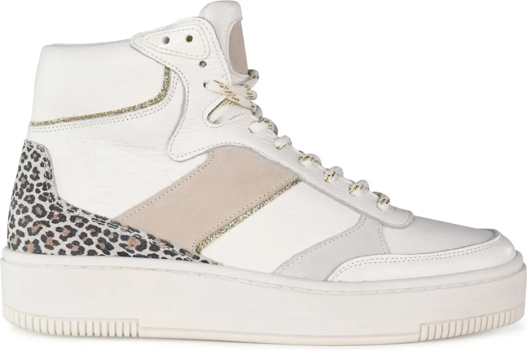 PS Poelman ESQUIMO Dames Hoge Sneakers