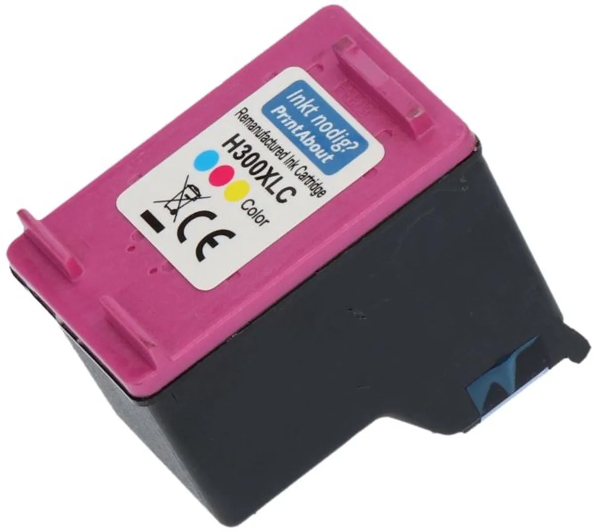 PrintAbout Inktcartridge CC644EE 3-kleuren XL - 21ml - o.a. HP OfficeJet/Envy