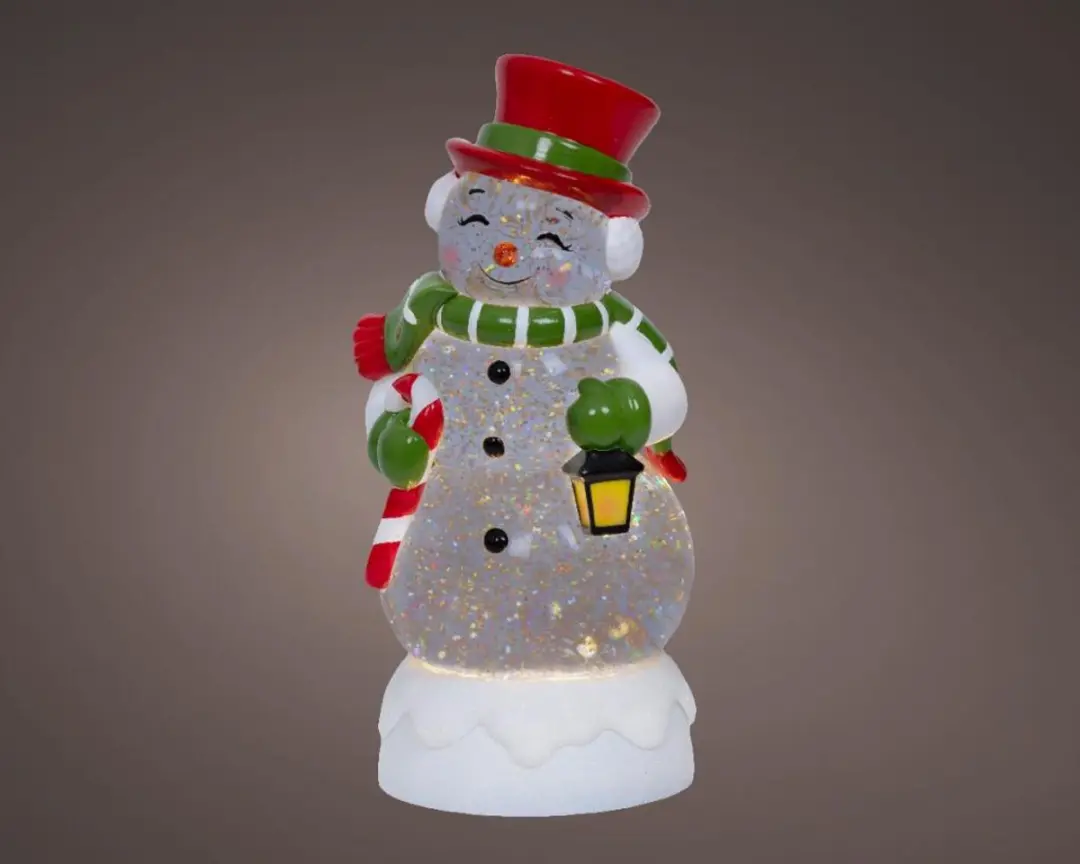 Lumineo LED Waterspinner Sneeuwman