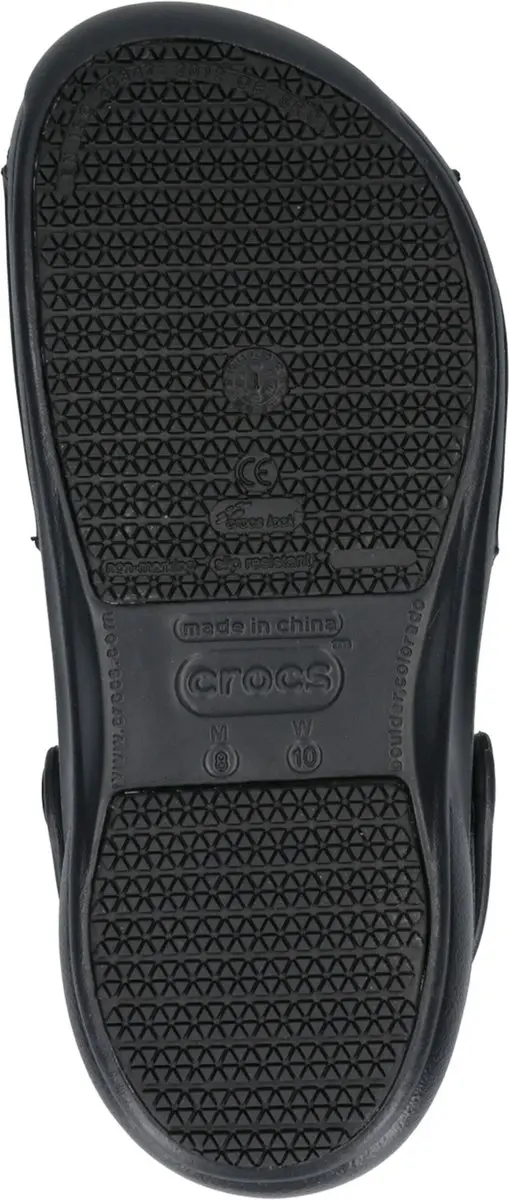 Crocs Bistro Clog 46 - Unisex - Zwart - afbeelding 5 van 6