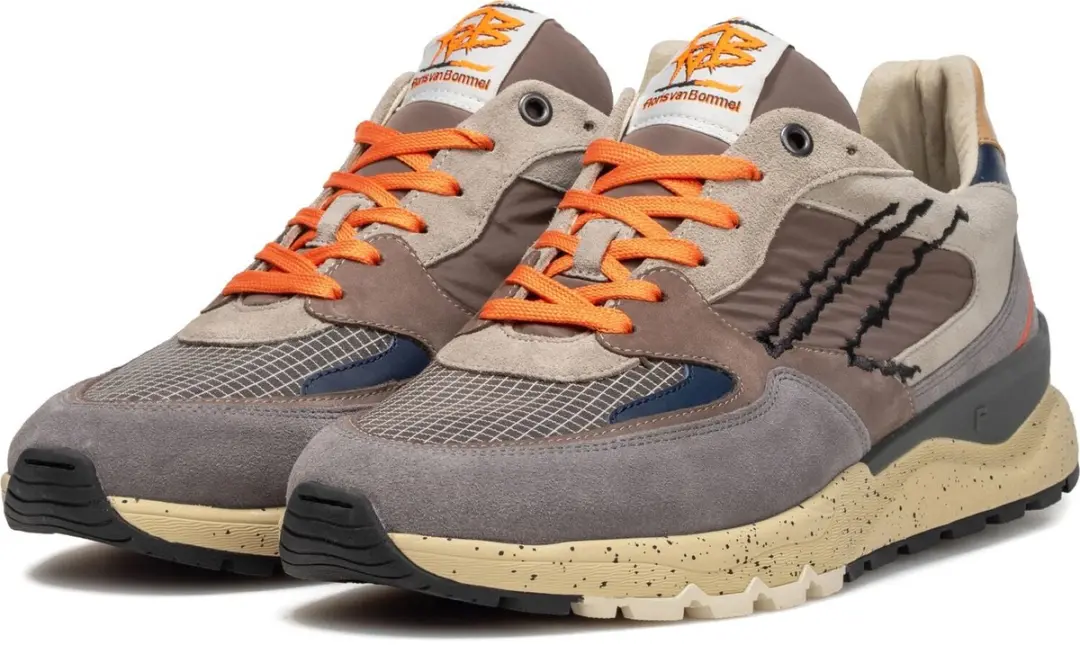 Floris van Bommel DE TREENER 06.15 Lage Sneakers - Grijs - 42.5