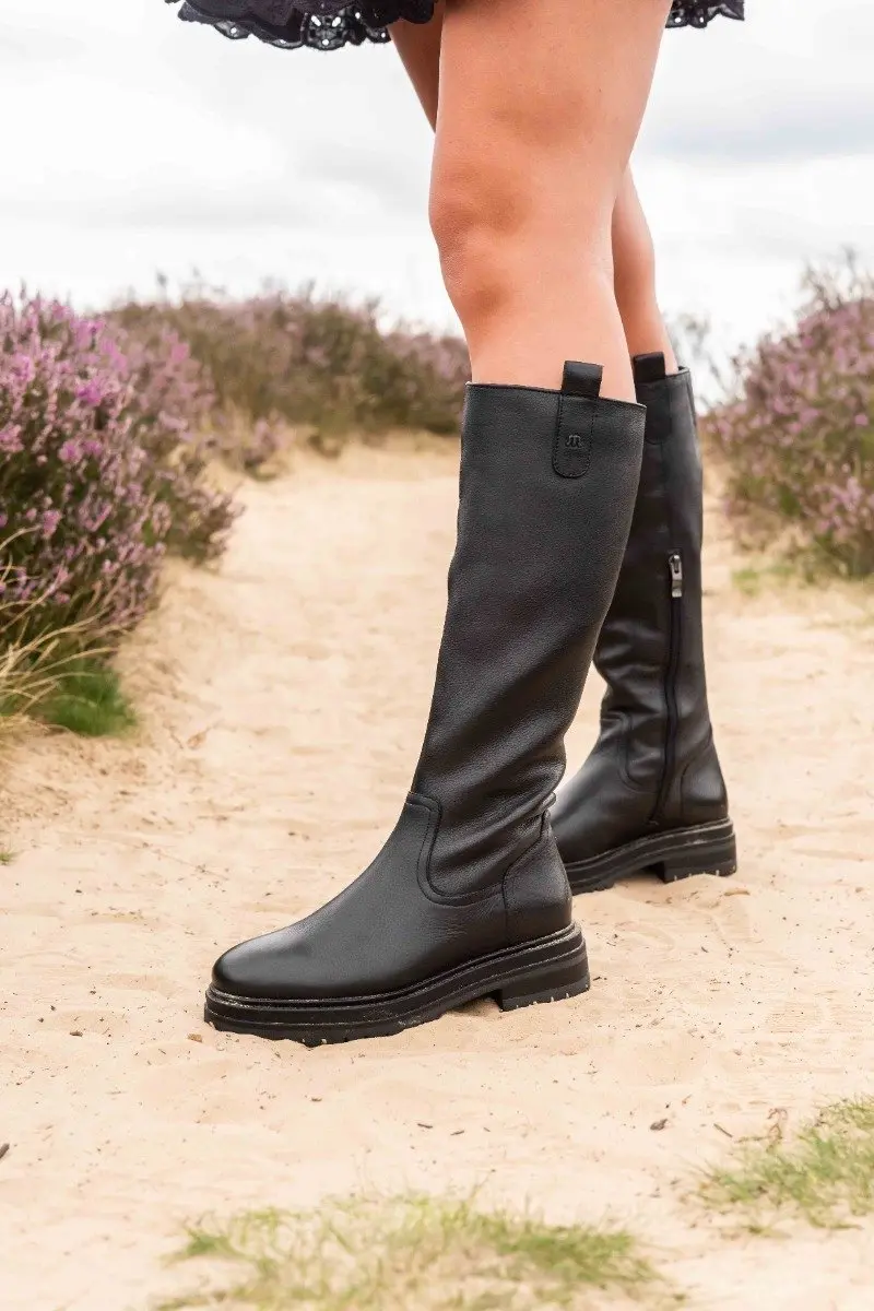 Maruti Briana Overknee Laarzen - Zwart 41