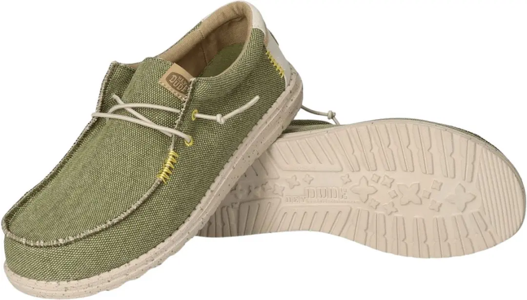HEYDUDE Wally Coastline Jute Instappers - 41 - afbeelding 4 van 6