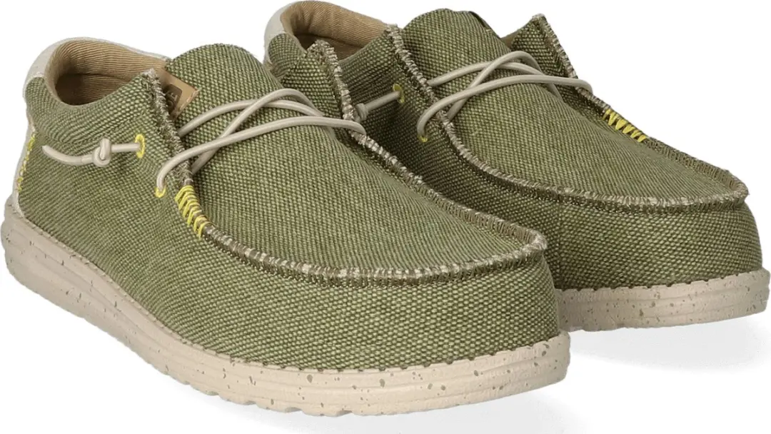HEYDUDE Wally Coastline Jute Instappers - 41 - afbeelding 6 van 6
