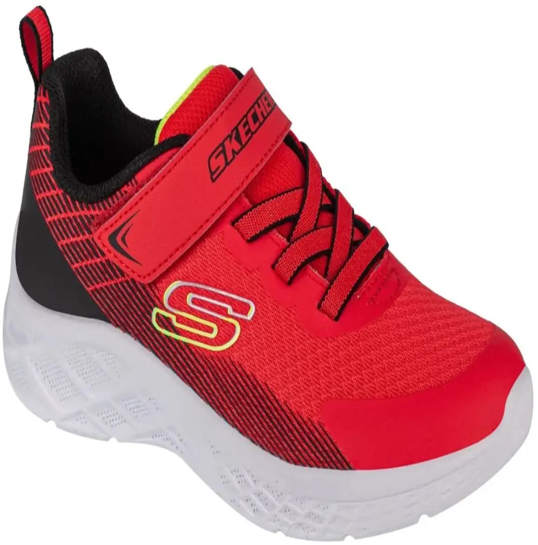 Skechers Microspec Ii Zovrix Schoenen Zonder Veters Rood EU 27 1/2 Kinderen