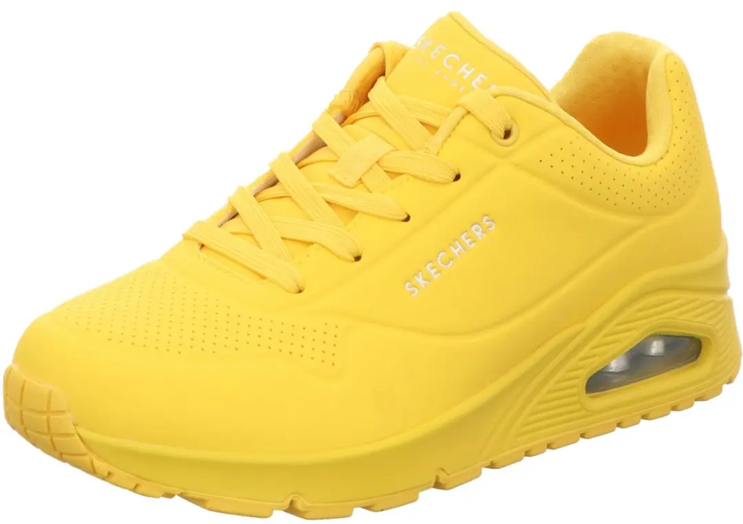 Skechers Street Uno -STAND ON AIR damessneaker 73690 GEEL