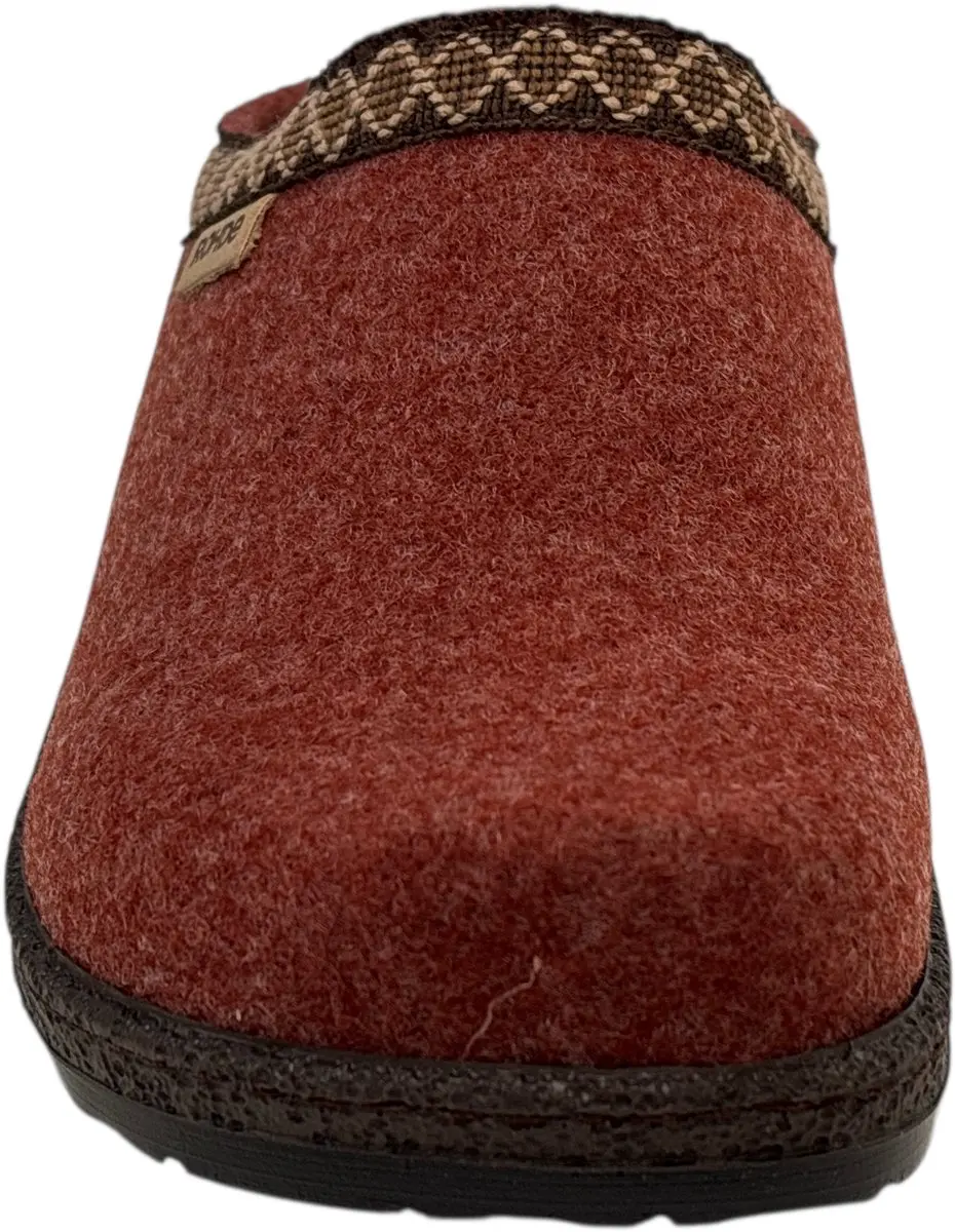 Rohde Novara-D Dames Clogs - Wijnrood
