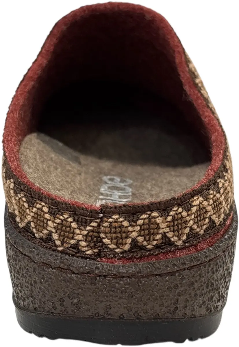 Rohde Novara-D Dames Clogs - Wijnrood