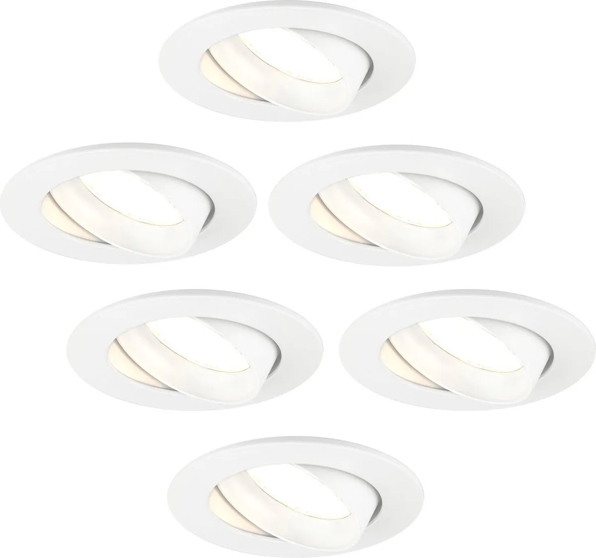Ledvion 6x LED Inbouwspot Rio
