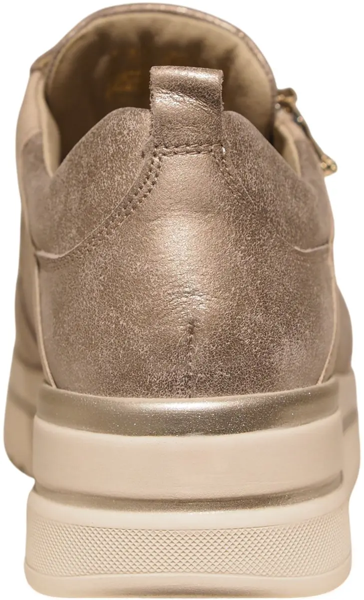 Wäldlaufer 669001 Dames Sneakers - Beige Leder - afbeelding 5 van 5