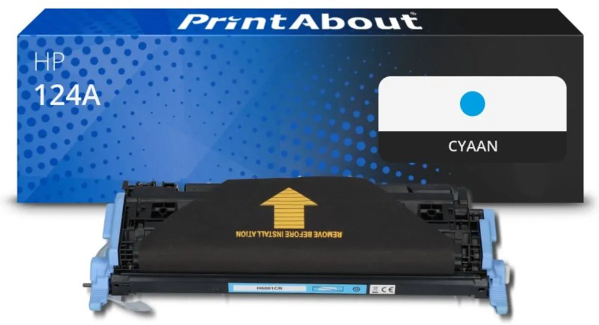PrintAbout HP 124A Q6001A Toner Cyaan