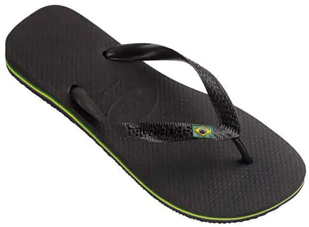 Havaianas Brasil Teenslipper - Maat 37/38 - Zwart