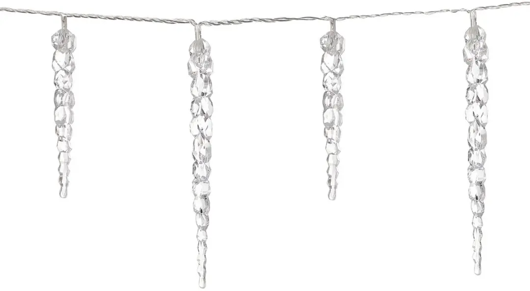 Monzana LED Kerstverlichting IJspegels 40 Stuks - Wit