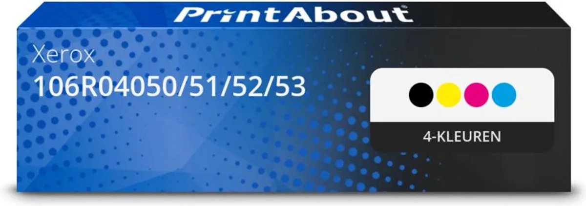PrintAbout Toner 106R04050/51/52/53 4-Kleuren Multipack
