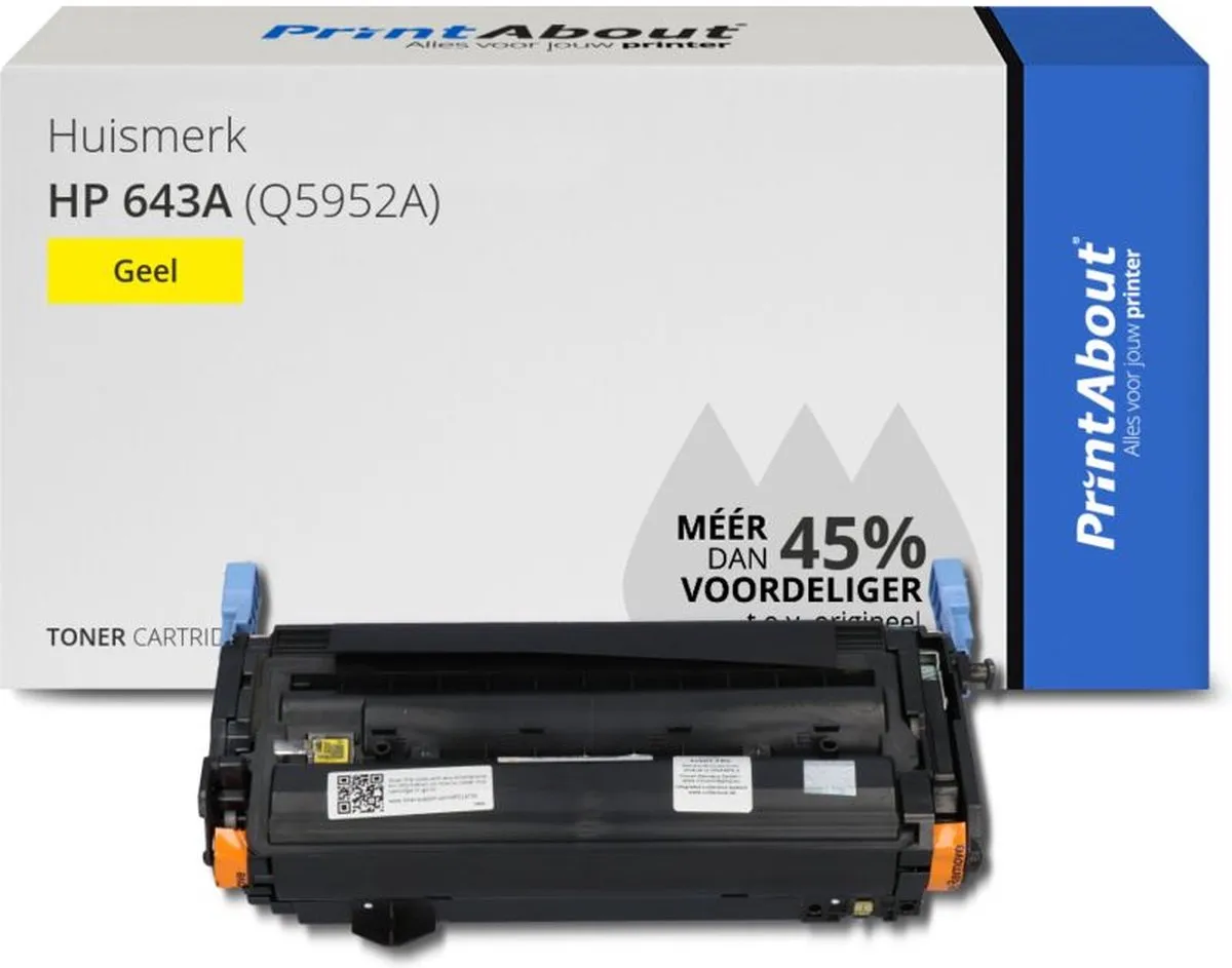 PrintAbout HP 643A Q5952A Toner Geel