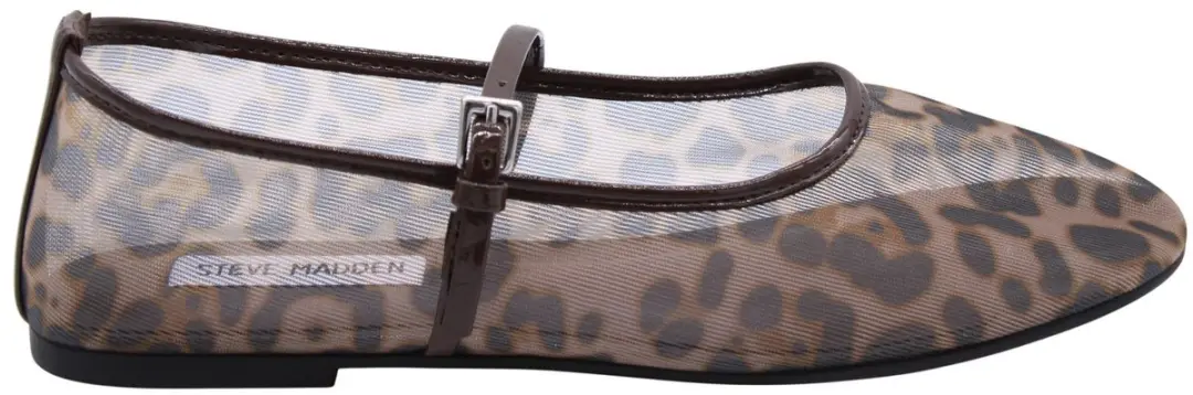 Steve Madden Mash Ballerina Leopard Print 38 - afbeelding 6 van 6