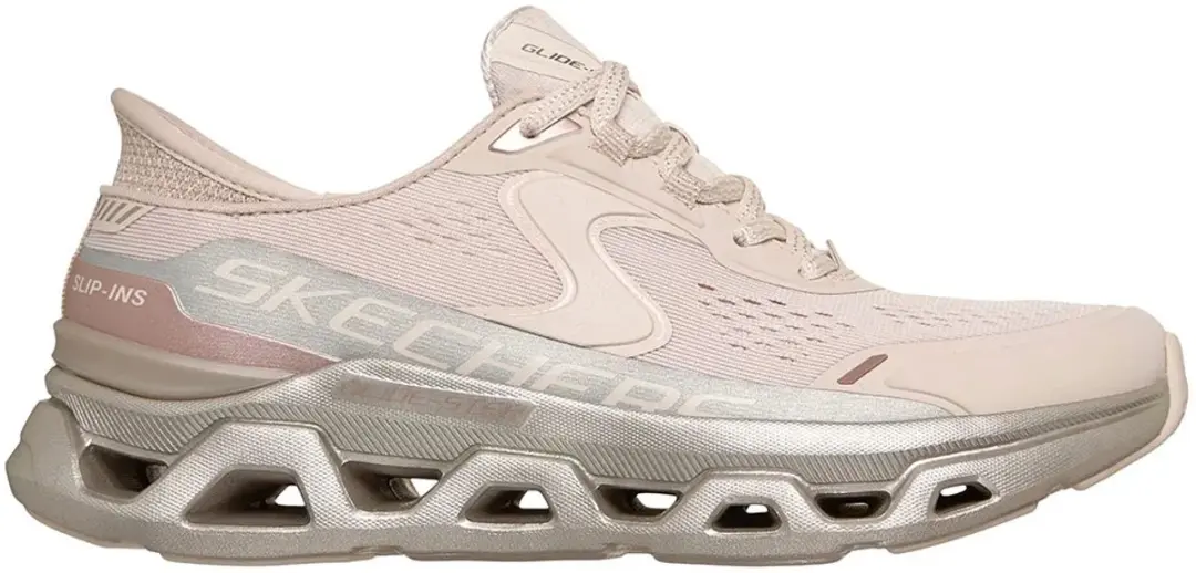 Skechers Glide-Step Altus Starlight Naturel Dames Instappers 39 - afbeelding 2 van 6