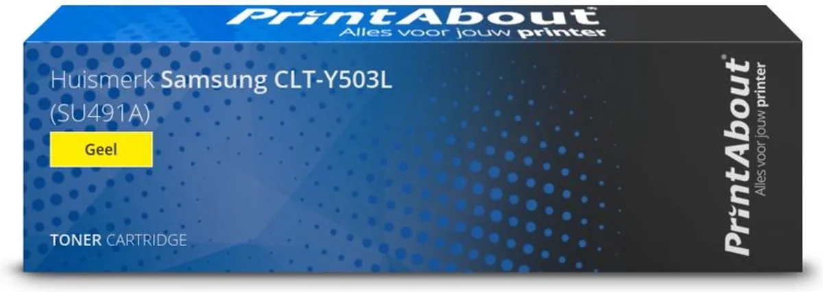 PrintAbout Huismerk CLT-Y503L Toner Geel