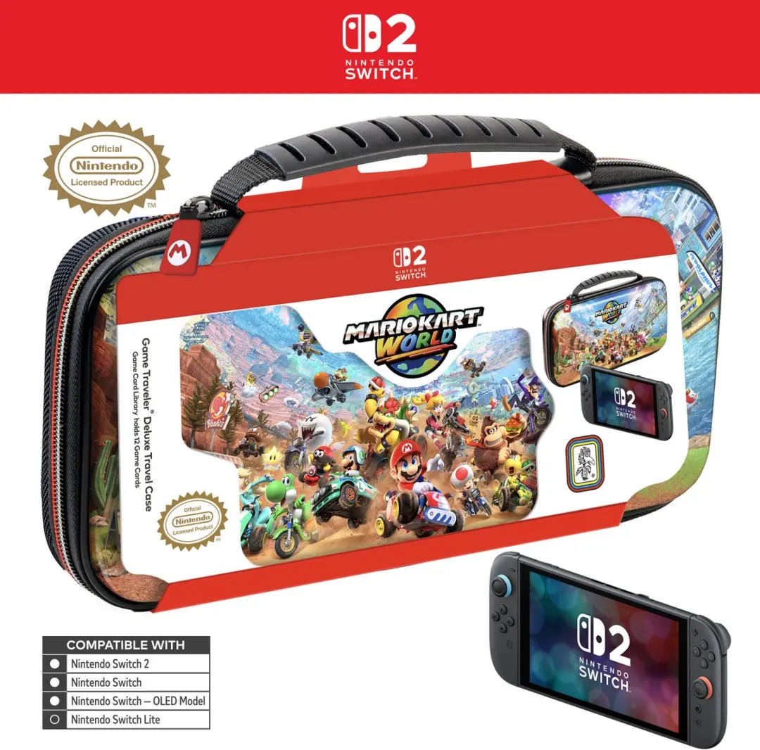 Bigben Nintendo Switch 2 Case NS212MKW Mario Kart World - Beschermhoes