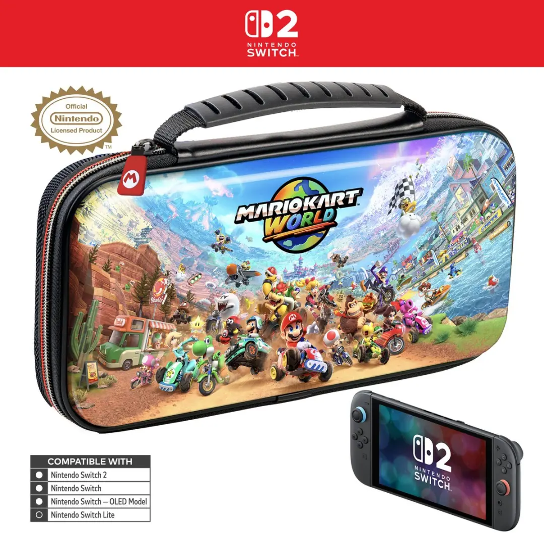 Bigben Nintendo Switch 2 Case NS212MKW Mario Kart World - Beschermhoes