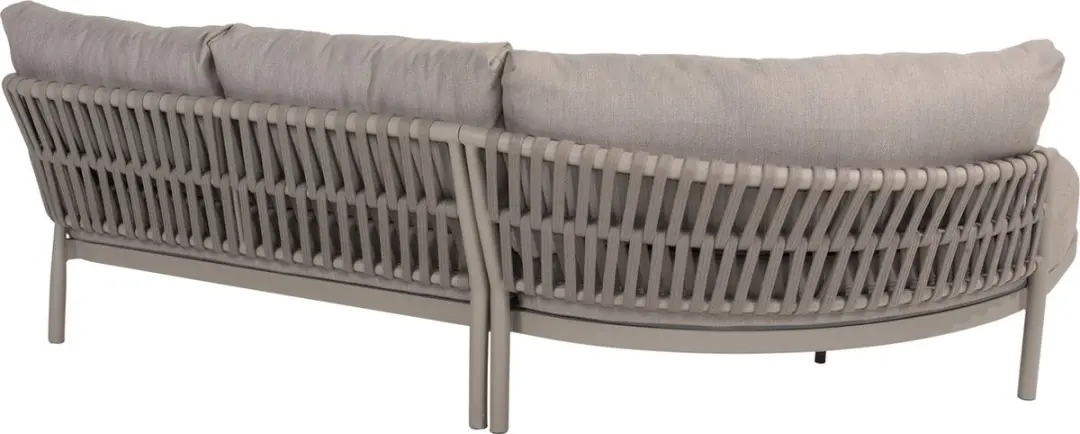 4 Seasons Outdoor Catalana Loungeset 2-delig - 3 Zitplekken - 5 Kussens - Cloud - afbeelding 2 van 6