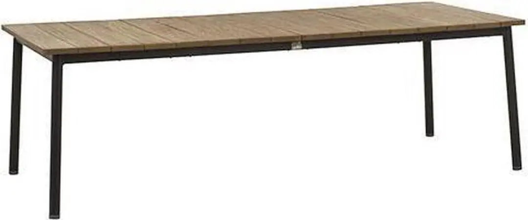 Apple Bee Milou Tuintafel 180x90cm - BruinZwart - afbeelding 3 van 3