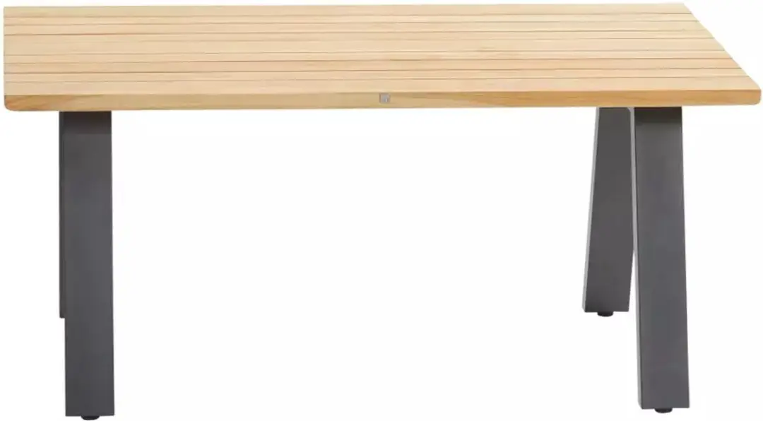 4 Seasons Outdoor Ambassador Koffietafel - Natural Teak 120x70x55cm - afbeelding 4 van 5