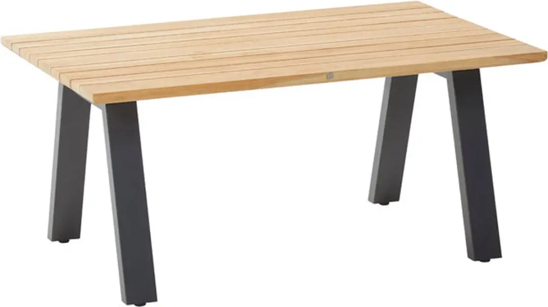 4 Seasons Outdoor Ambassador Koffietafel - Natural Teak 120x70x55cm - afbeelding 5 van 5
