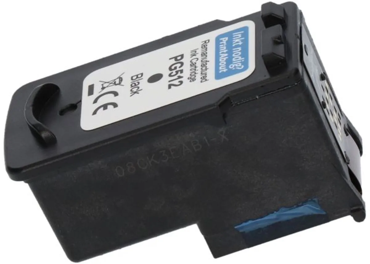 PrintAbout PG-512 XL Inktcartridge - Zwart - 550 pagina's