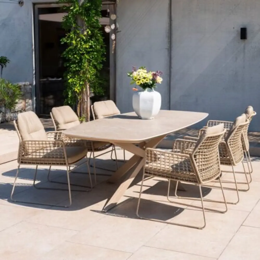 4 Seasons Outdoor Taste Albano Tuinstoel - Taupe - afbeelding 5 van 6