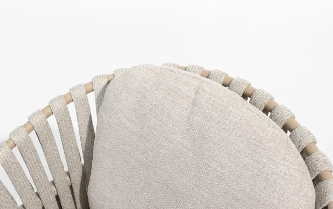 4 Seasons Outdoor Taste Eva Diningstoel - Taupe/Beige - afbeelding 3 van 6