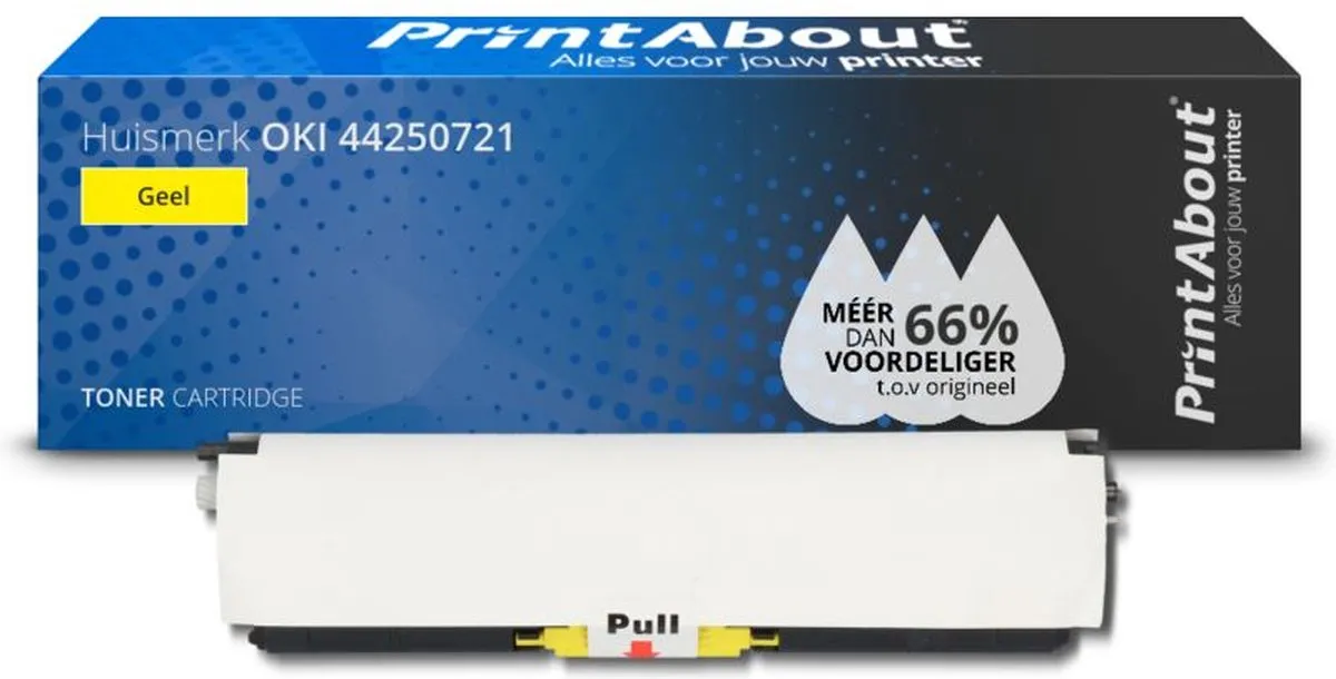 PrintAbout OKI 44250721 Toner Geel