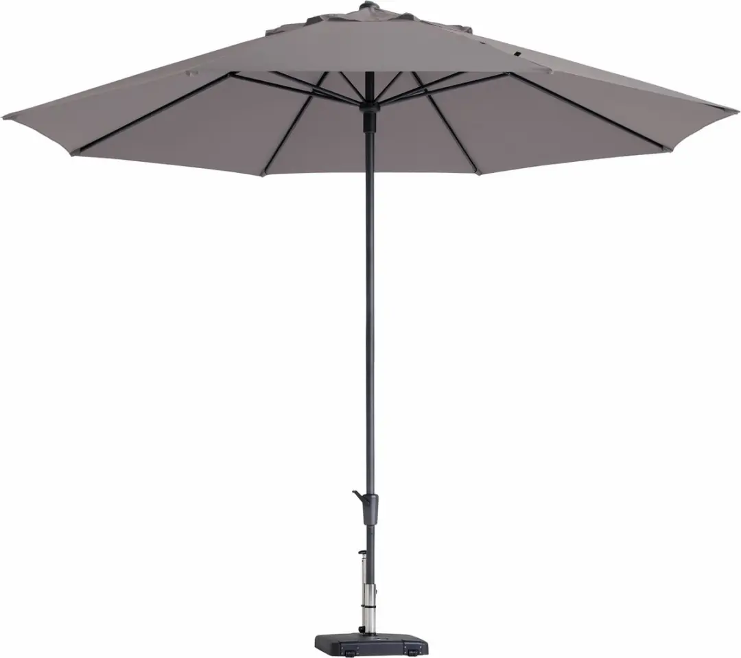 Madison Timor Parasol Rond 400cm - Taupe - afbeelding 4 van 6