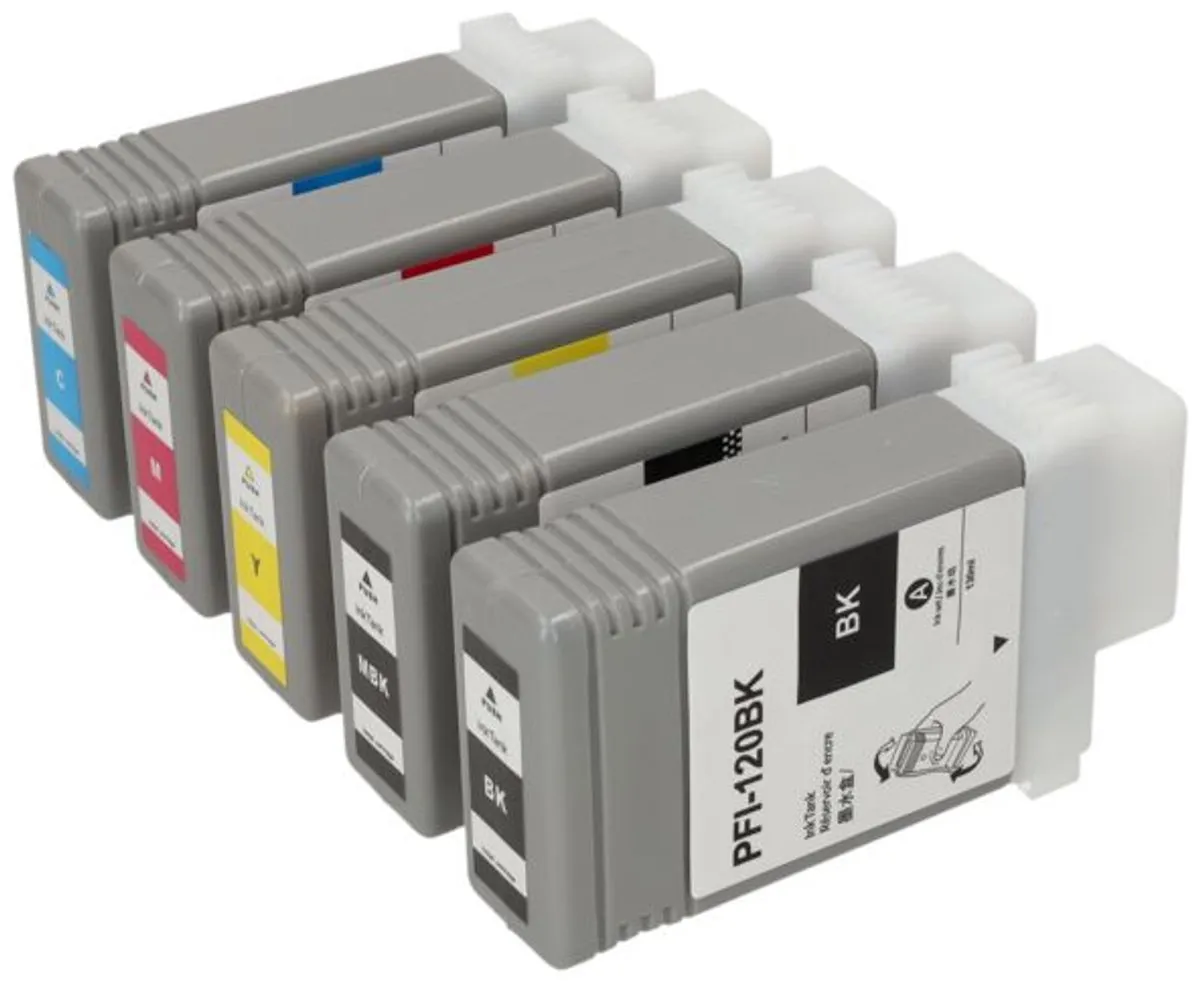 PrintAbout PFI-320MBK/BK/C/M/Y Inktcartridge 5-kleuren - 1500ml - Canon