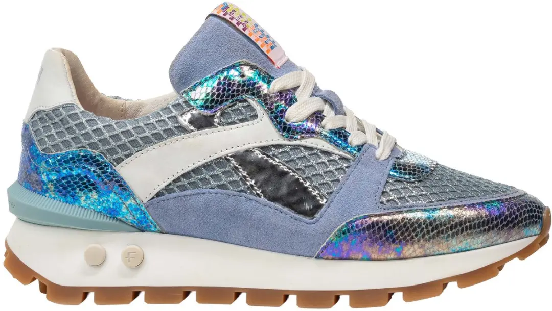 Floris van Bommel Blokki Sneakers Sfw-10157 - Blauw - Maat 41 - afbeelding 3 van 6