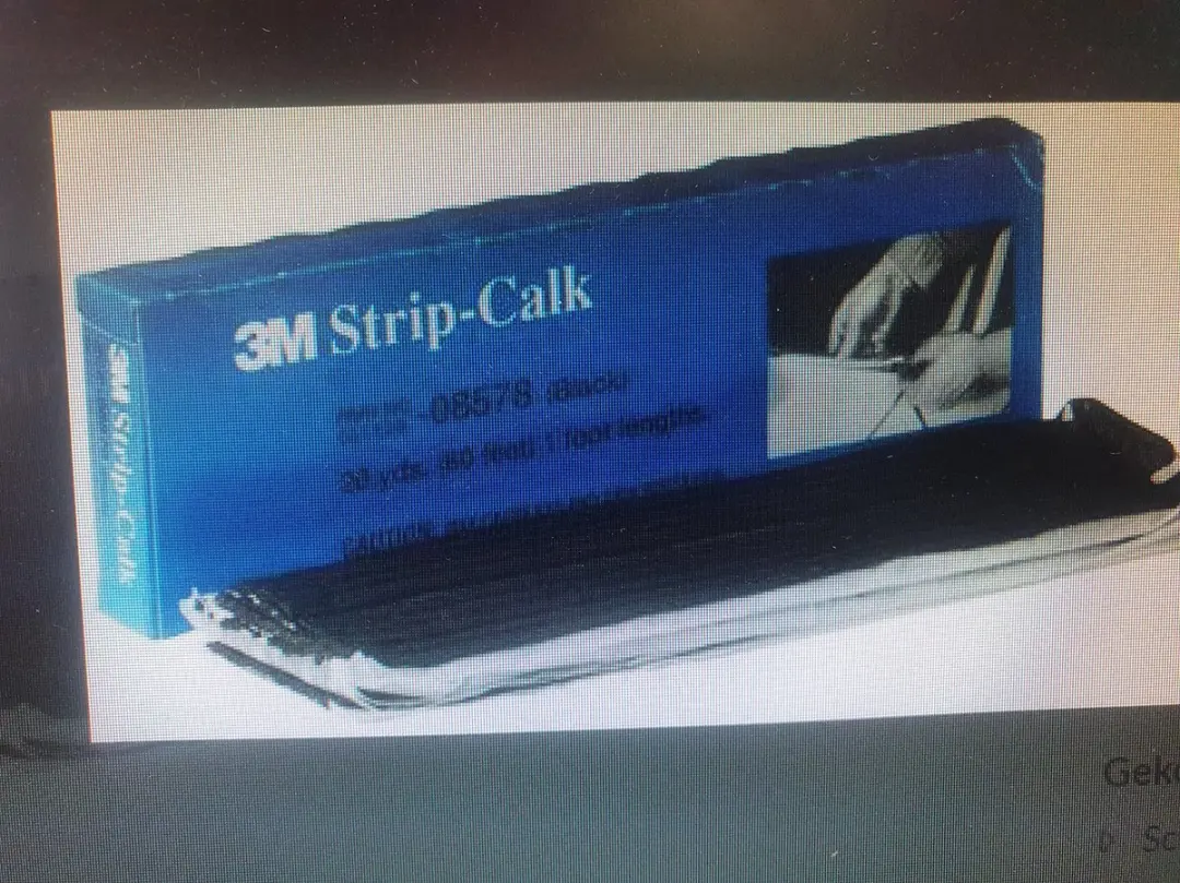 3M STOPKIT ZWART STRIP 6MMX30CM